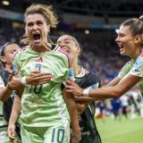 Cristiana Girelli, héroïne italienne KEYSTONE/MARTIAL TREZZINI
